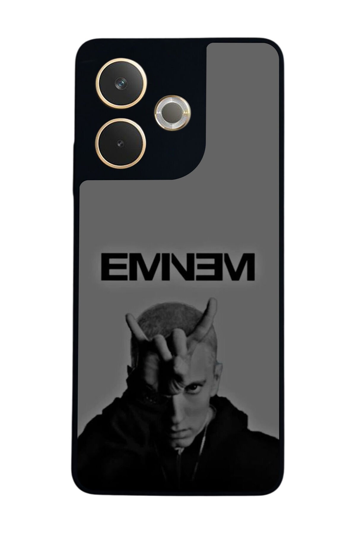Oppo A5 Pro Uyumlu Eminem Tasarımlı Glossy Premium Kılıf