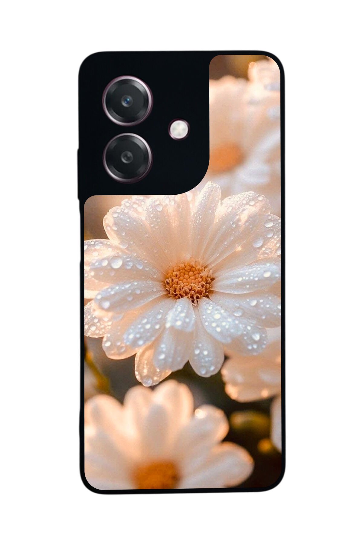 Oppo A3 5G Uyumlu Cicek Tasarımlı Glossy Premium Kılıf
