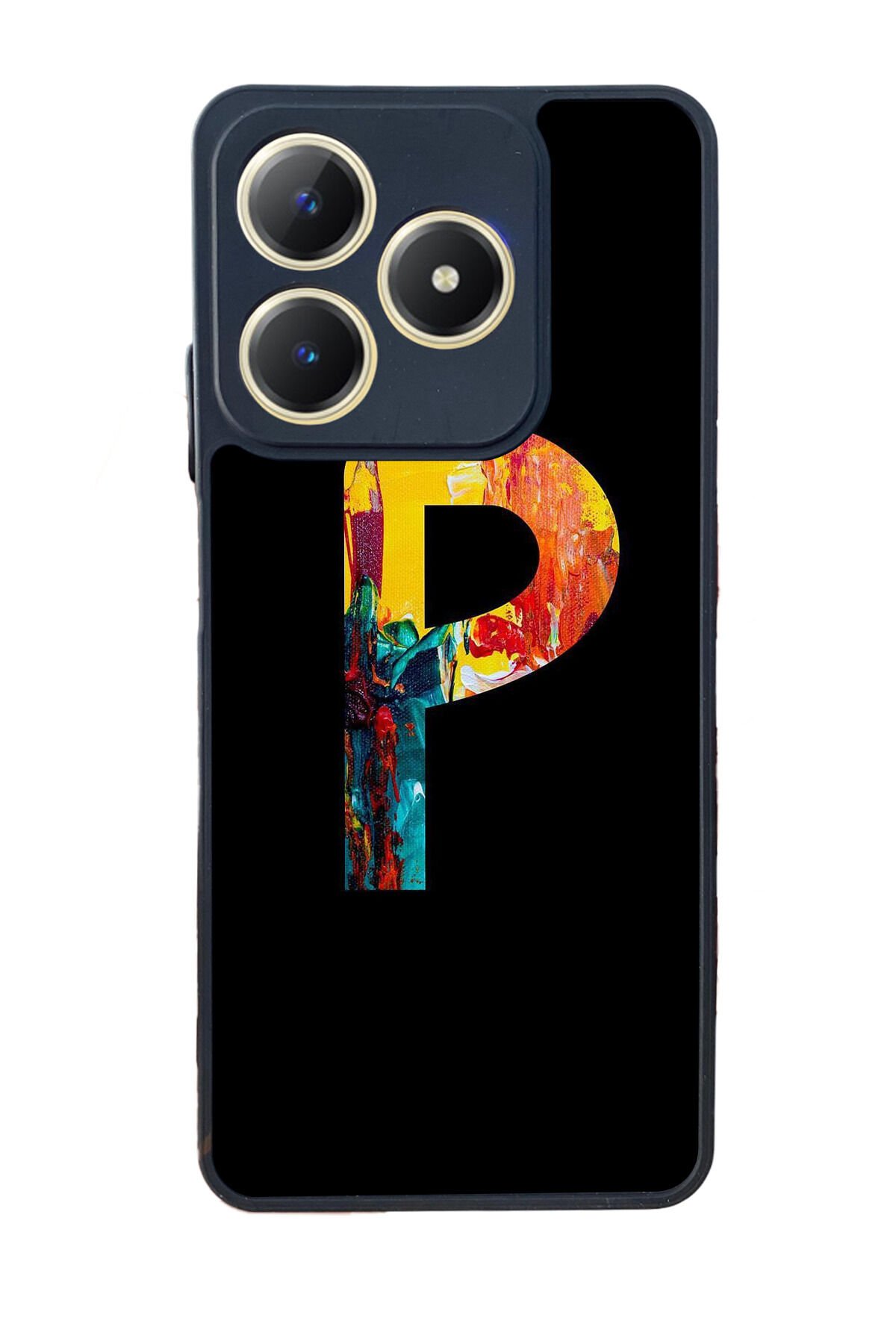 Realme C63 Mat Uyumlu Siyah Kılıf – Yumuşak Silikon, Koruyucu, Şok Emici Kapak