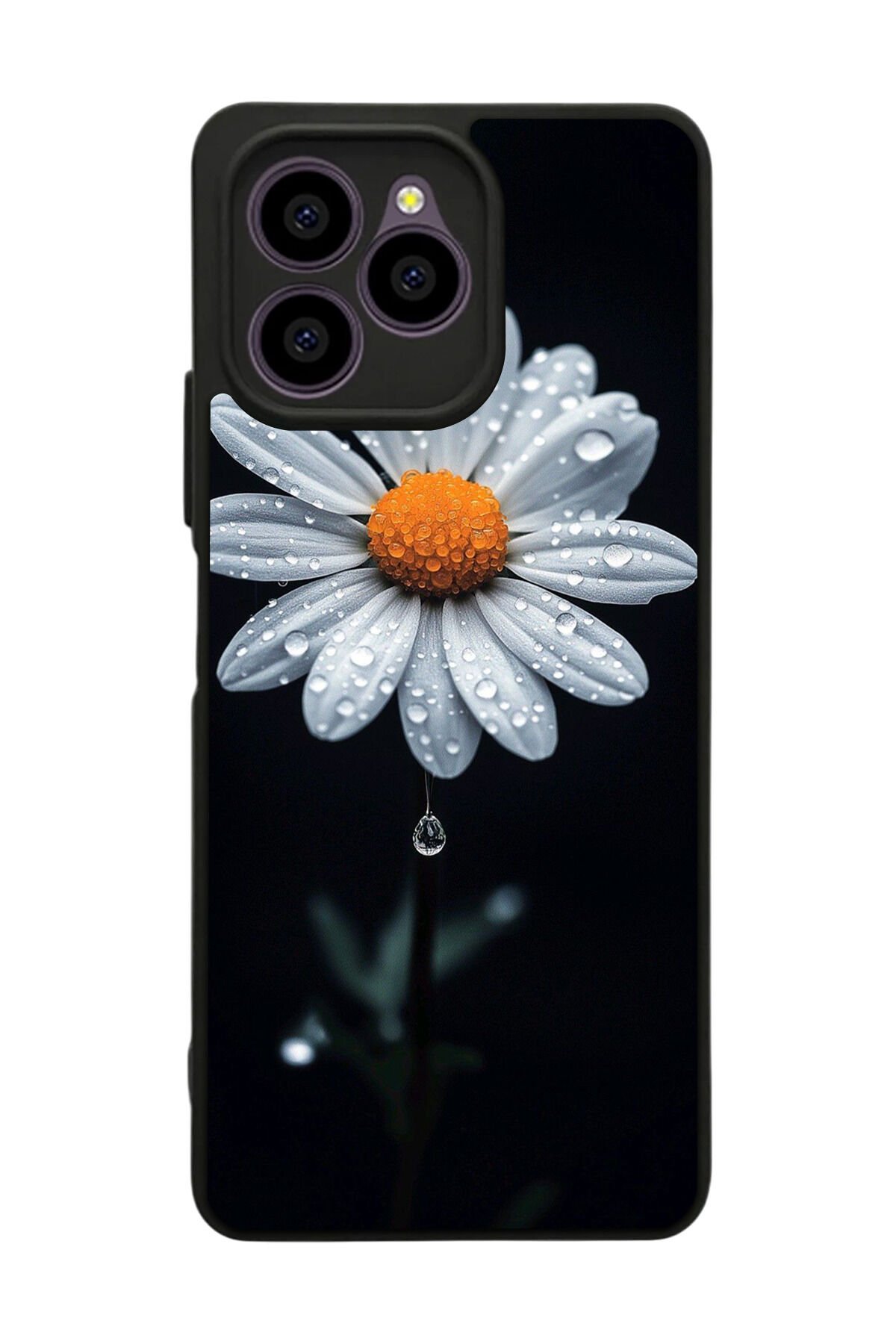 Omix X6 Uyumlu Cicek Tasarımlı Glossy Premium Kılıf