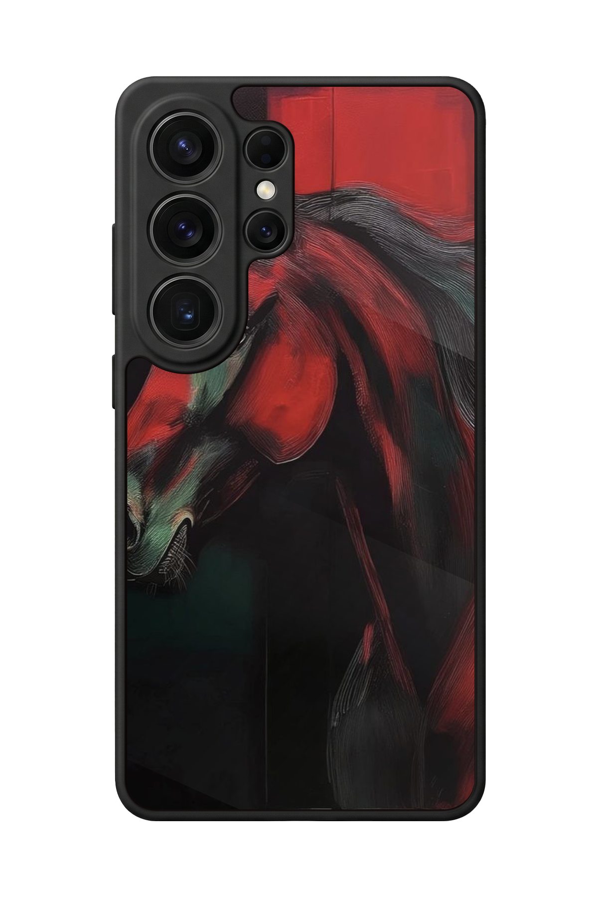 Samsung Galaxy S26 Ultra Uyumlu At Horse Tasarımlı Glossy Premium Kılıf