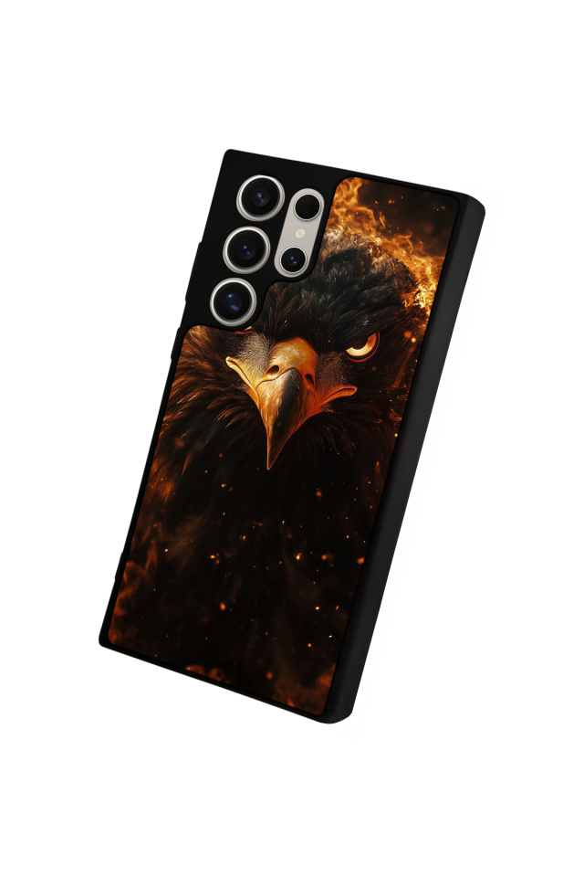 Samsung Galaxy S22 Ultra Uyumlu Besiktas Tasarımlı Glossy Premium Kılıf