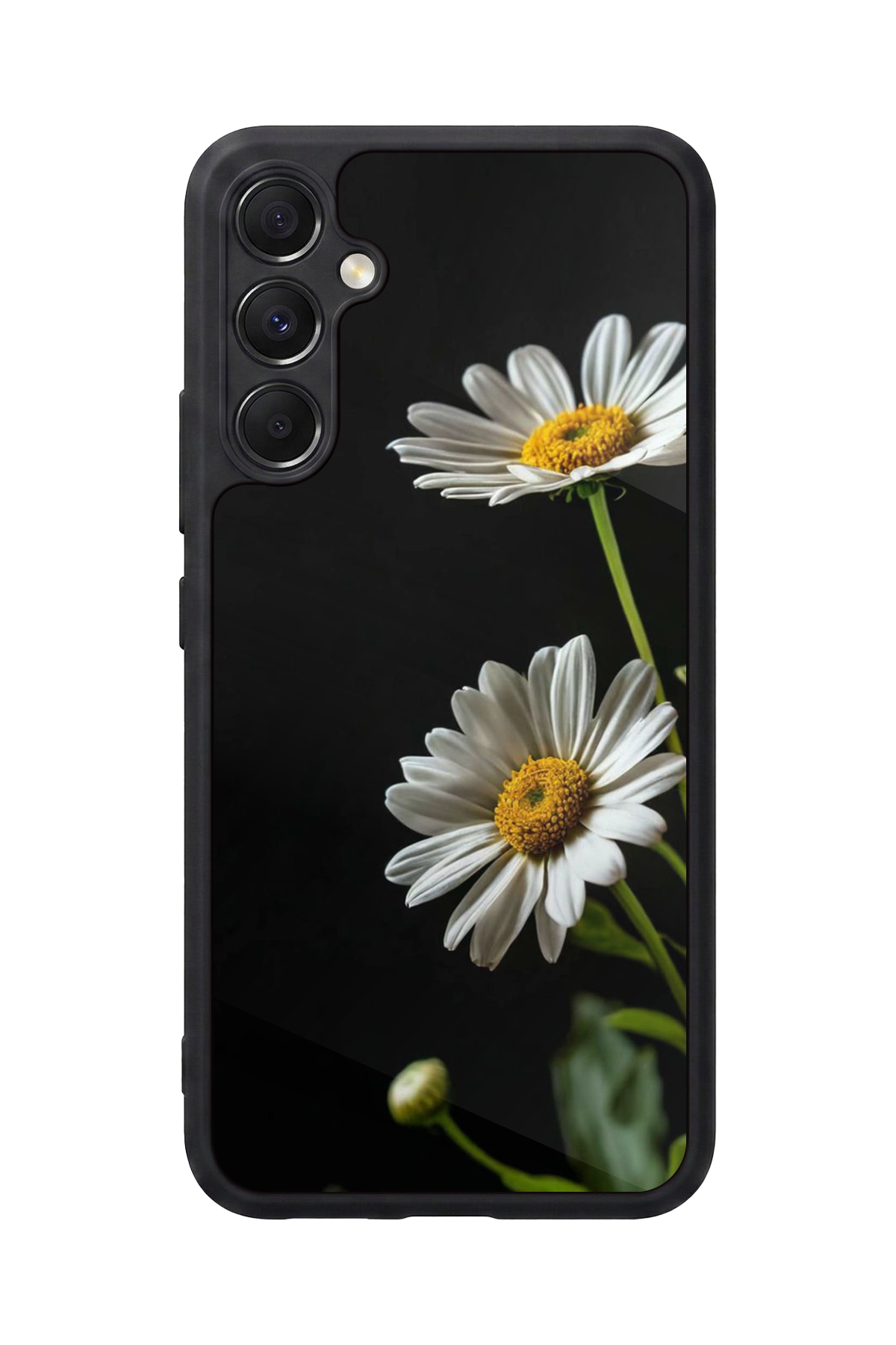 Samsung Galaxy M34 Uyumlu Cicek Tasarımlı Glossy Premium Kılıf