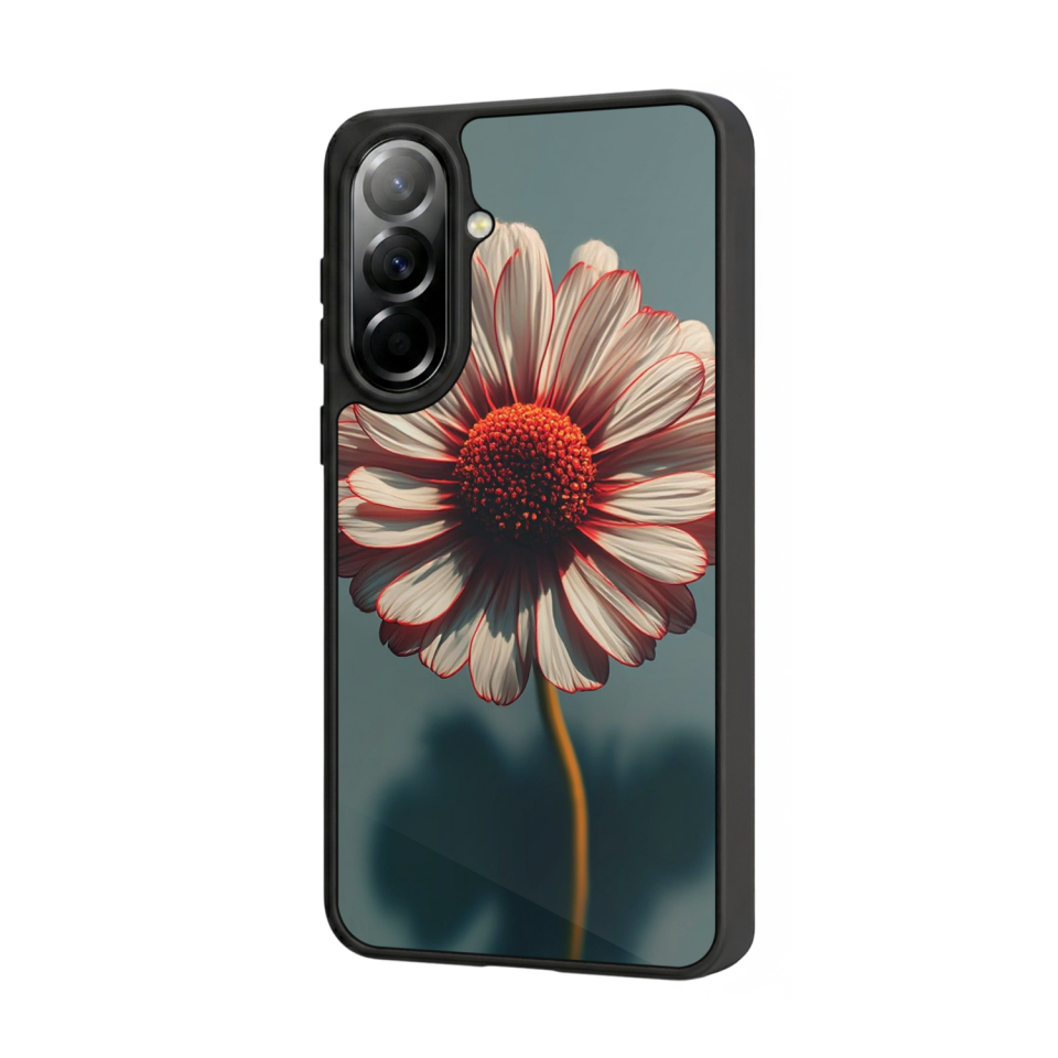 Samsung Galaxy A37 Uyumlu Cicek Tasarımlı Glossy Premium Kılıf
