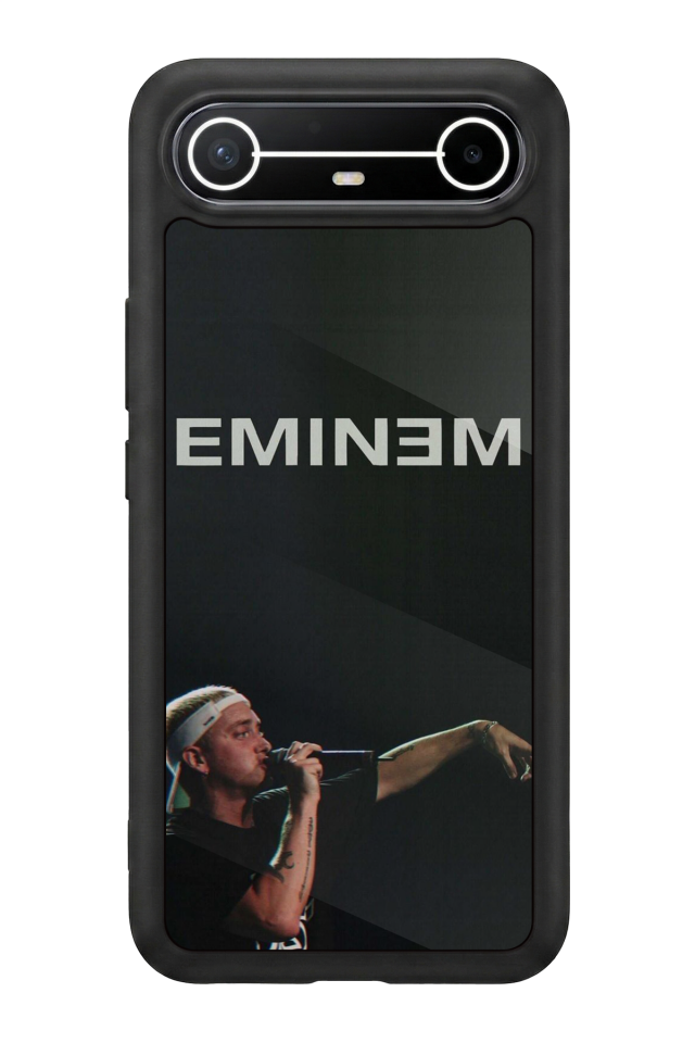 Tecno Spark Slim 5G Uyumlu Eminem Tasarımlı Glossy Premium Kılıf