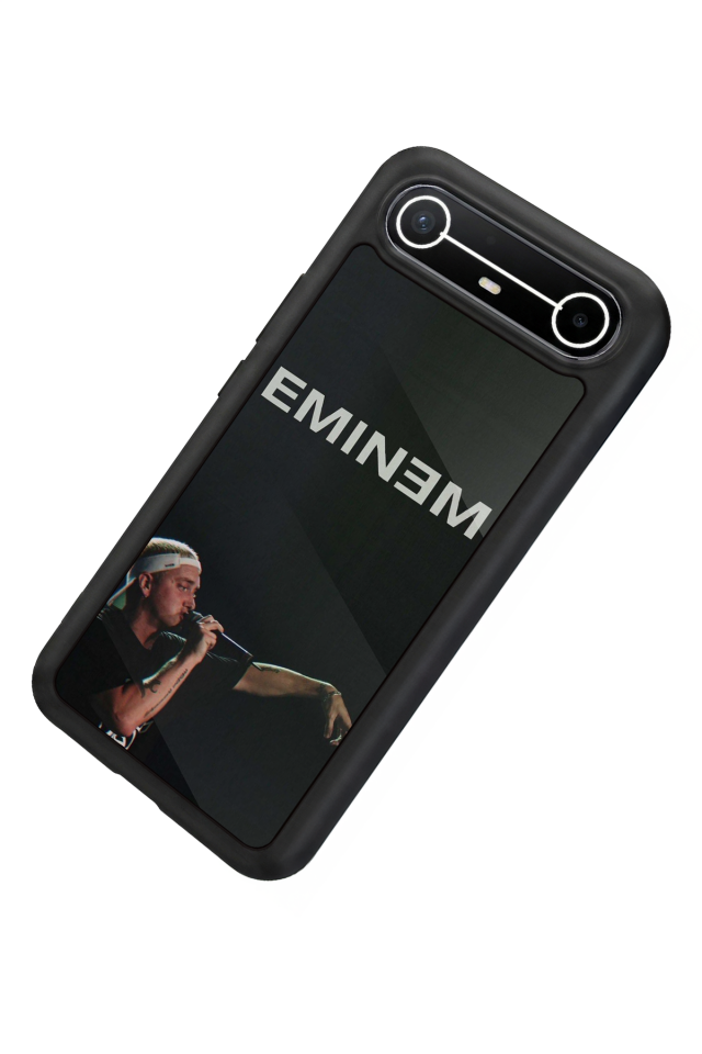 Tecno Spark Slim 5G Uyumlu Eminem Tasarımlı Glossy Premium Kılıf