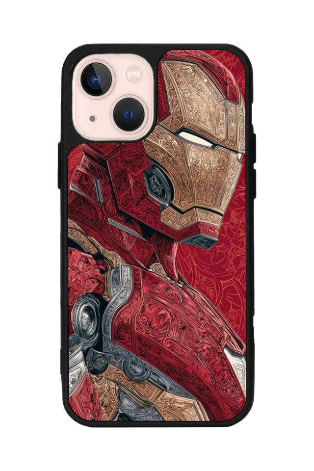 iPhone 15 Uyumlu Iron Man ( Demir Adam ) Tasarımlı Glossy Premium Kılıf
