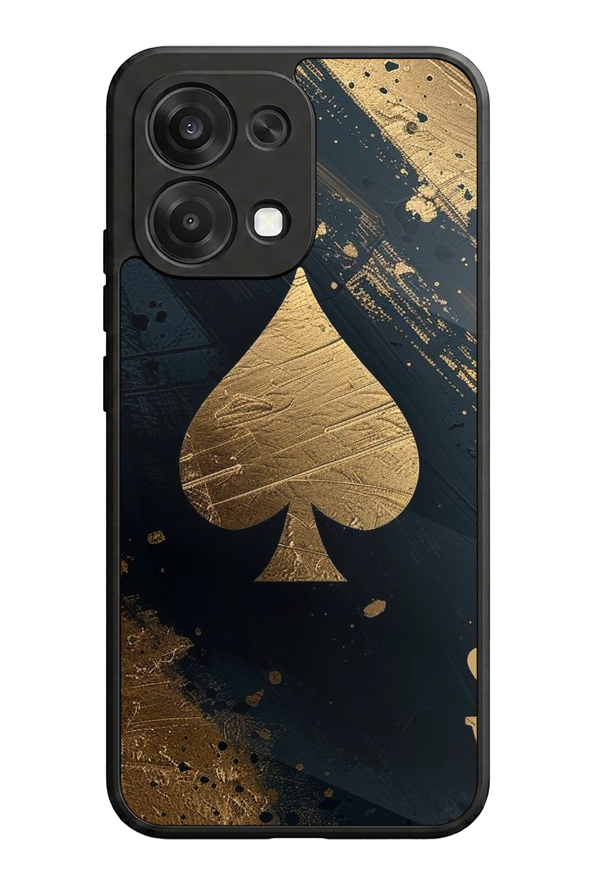 Oppo A6 Pro Uyumlu Kart Tasarımlı Glossy Premium Kılıf