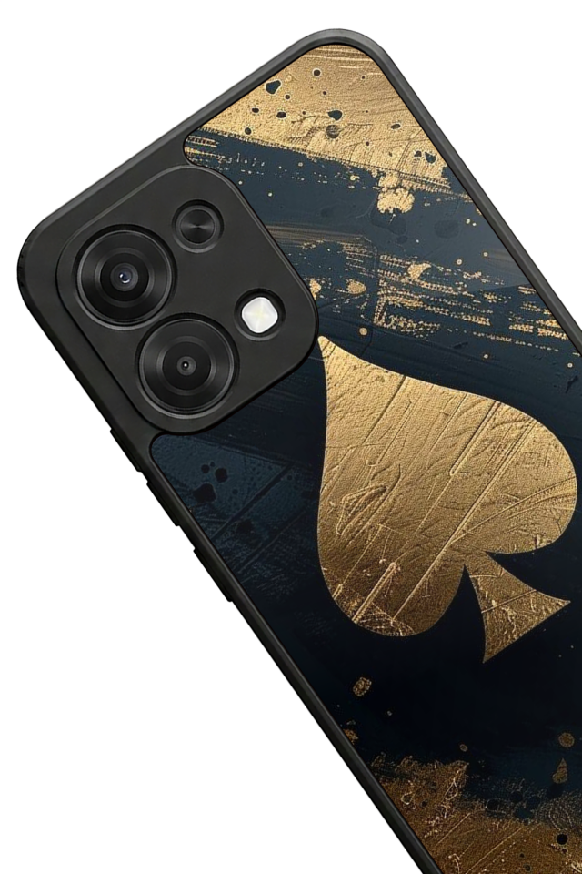Oppo A6 Pro Uyumlu Kart Tasarımlı Glossy Premium Kılıf
