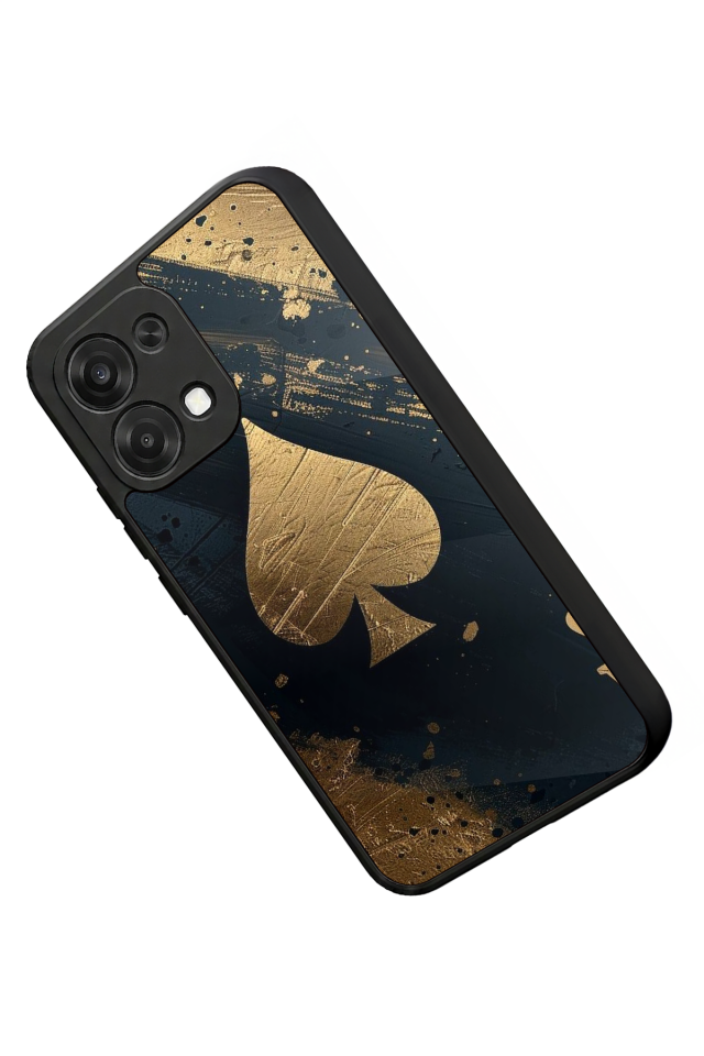 Oppo A6 Pro Uyumlu Kart Tasarımlı Glossy Premium Kılıf