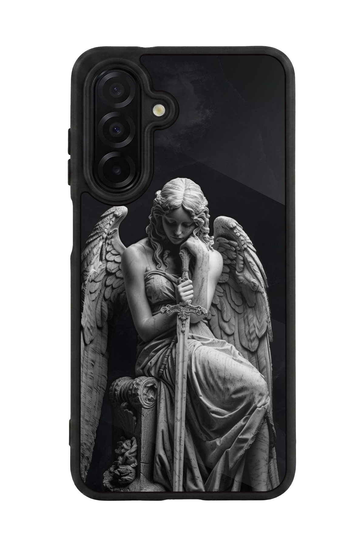 Samsung Galaxy A56 Uyumlu Melek Tasarımlı Glossy Premium Kılıf