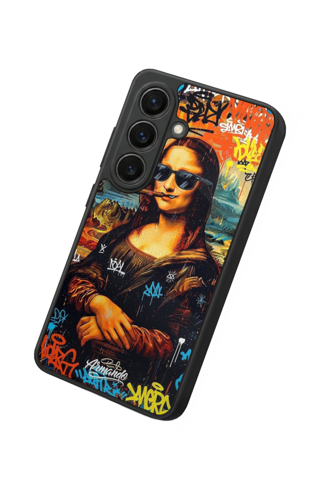 Samsung Galaxy S26 Uyumlu Monalisa Tasarımlı Glossy Premium Kılıf