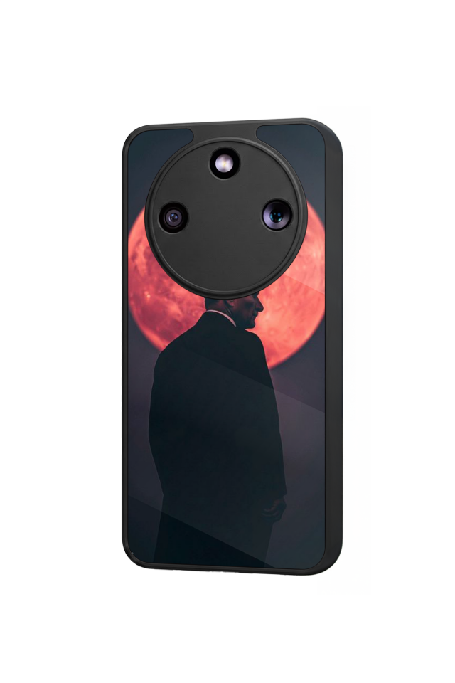 Honor Magic 8 Lite Uyumlu Mustafa Kemal Ataturk Tasarımlı Glossy Premium Kılıf