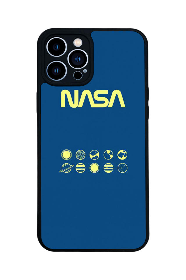 iPhone 13 Pro Max Uyumlu Nasa Tasarımlı Glossy Premium Kılıf