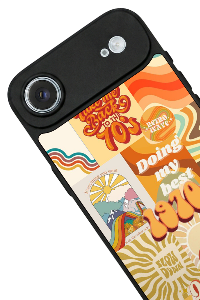 iPhone 17 Air Uyumlu Poster Tasarımlı Glossy Premium Kılıf