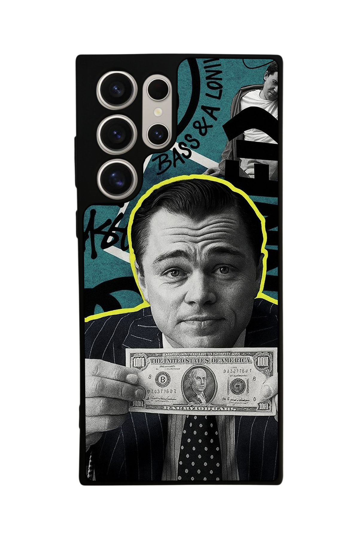 Samsung Galaxy S24 Ultra Uyumlu TheWolf Tasarımlı Glossy Premium Kılıf