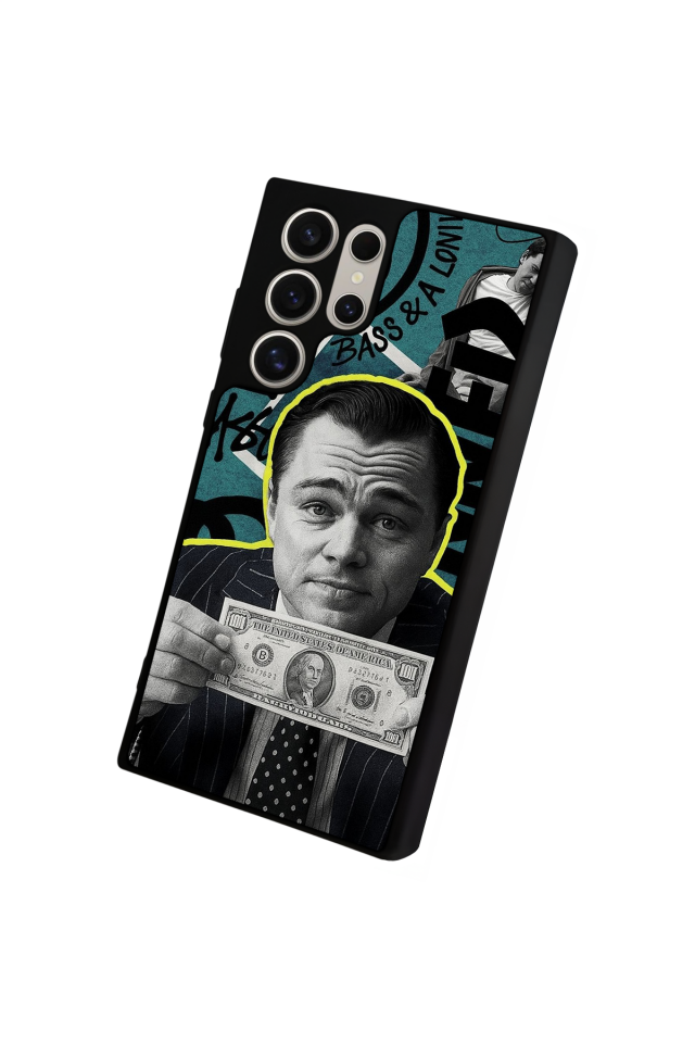 Samsung Galaxy S24 Ultra Uyumlu TheWolf Tasarımlı Glossy Premium Kılıf