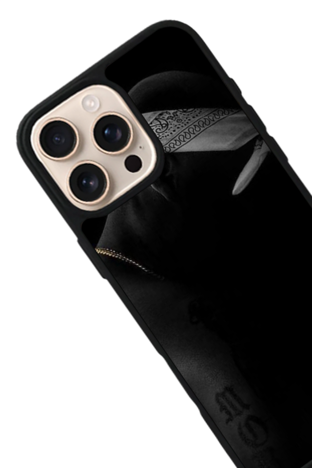 iPhone 16 Pro Max Uyumlu Tupac Tasarımlı Glossy Premium Kılıf