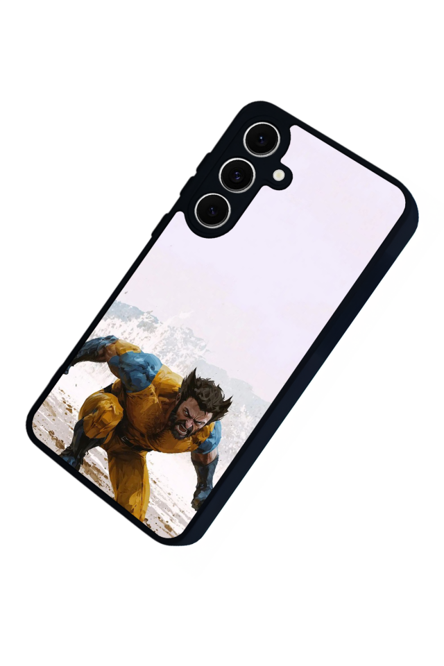 Samsung Galaxy A16 Uyumlu Wolverine Tasarımlı Glossy Premium Kılıf