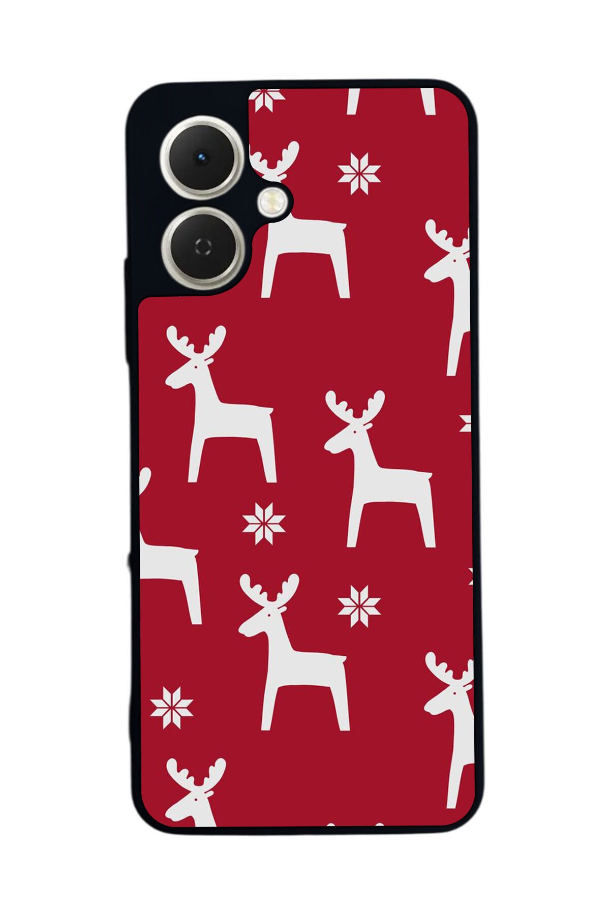 Tecno Spark GO 2 Uyumlu Yilbasi Christmas Tasarımlı Glossy Premium Kılıf