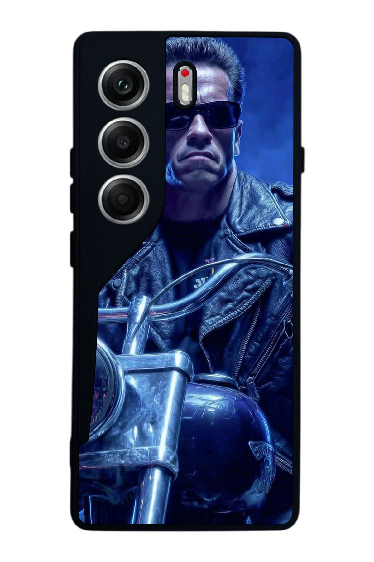 Tecno Camon 40 Uyumlu Terminator Tasarımlı Glossy Premium Kılıf