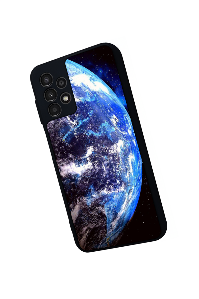 Samsung Galaxy A23 Uyumlu Ay Tasarımlı Glossy Premium Kılıf