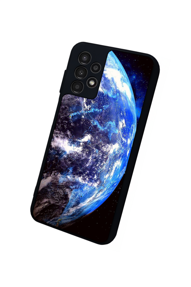 Samsung Galaxy A23 Uyumlu Ay Tasarımlı Glossy Premium Kılıf