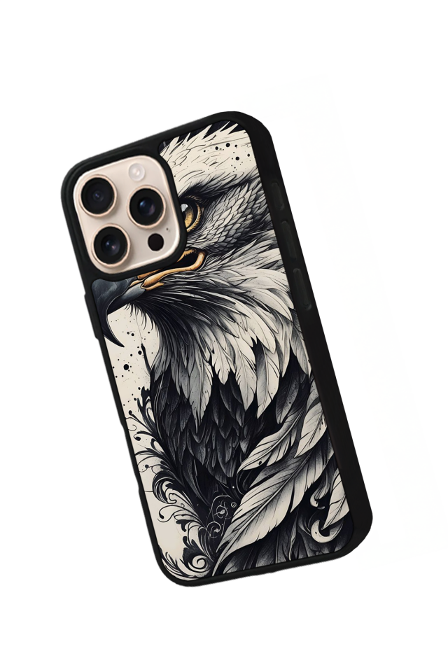 iPhone 16 Pro Max Uyumlu Besiktas Tasarımlı Glossy Premium Kılıf