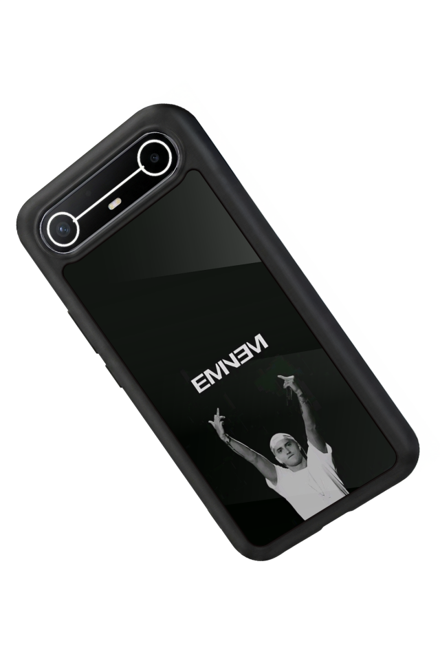 Tecno Spark Slim 5G Uyumlu Eminem Tasarımlı Glossy Premium Kılıf