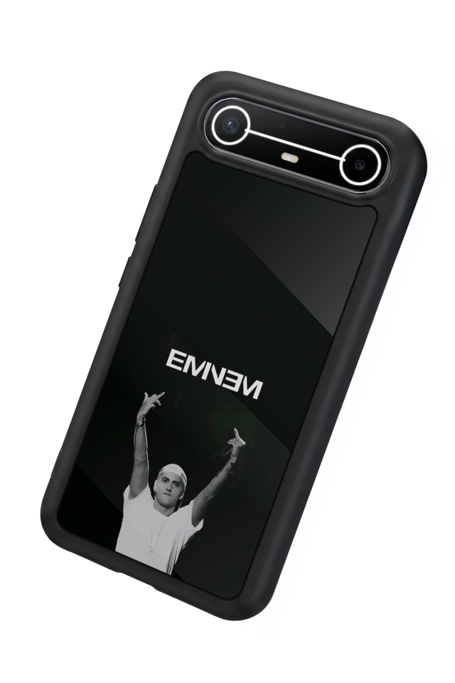 Tecno Spark Slim 5G Uyumlu Eminem Tasarımlı Glossy Premium Kılıf