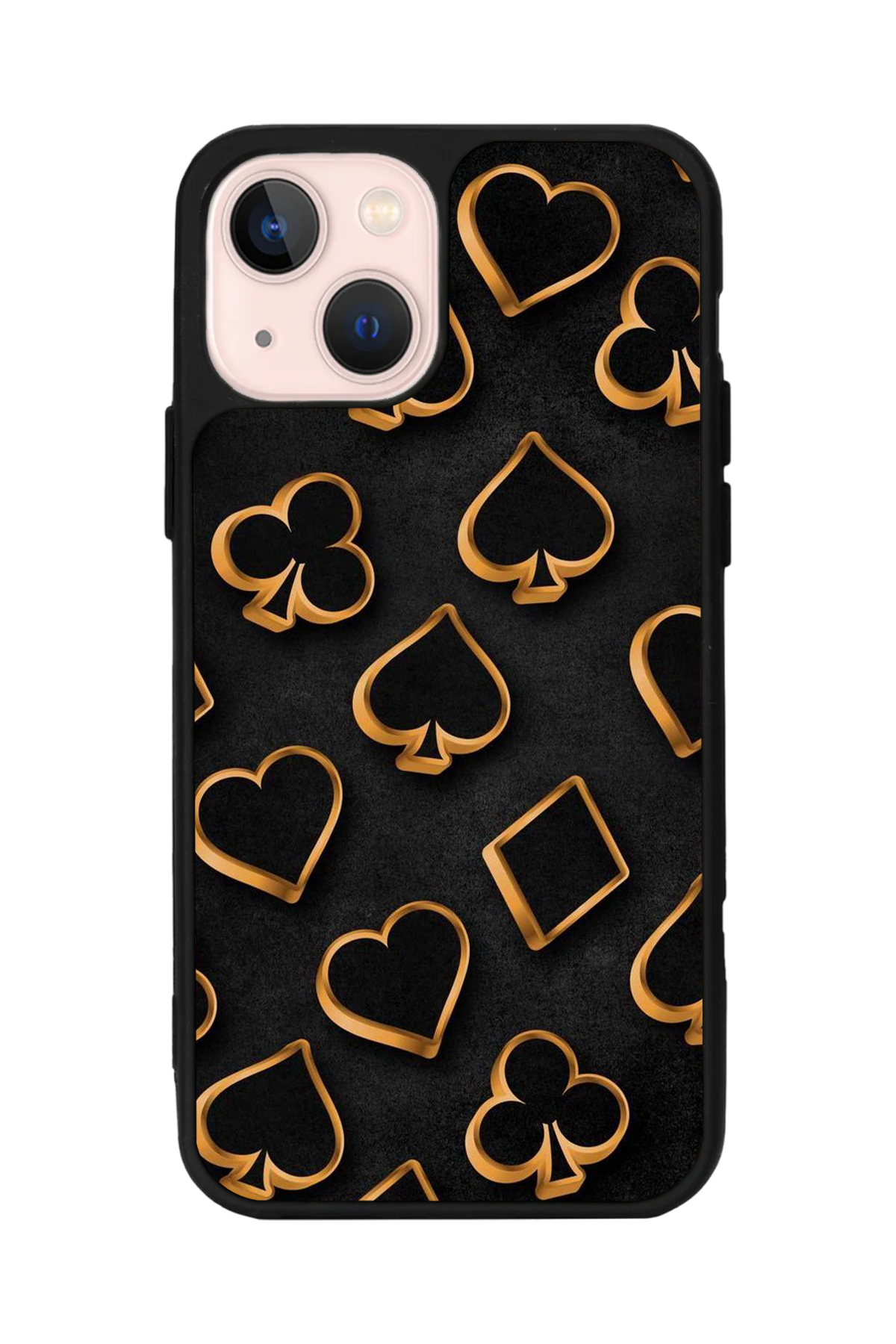 iPhone 13 Mini Uyumlu Kart Tasarımlı Glossy Premium Kılıf