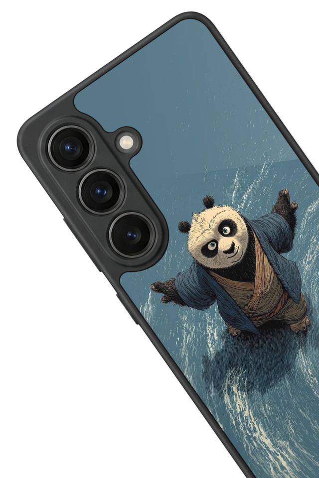 Samsung Galaxy S26 Uyumlu Kung Fu Panda Tasarımlı Glossy Premium Kılıf