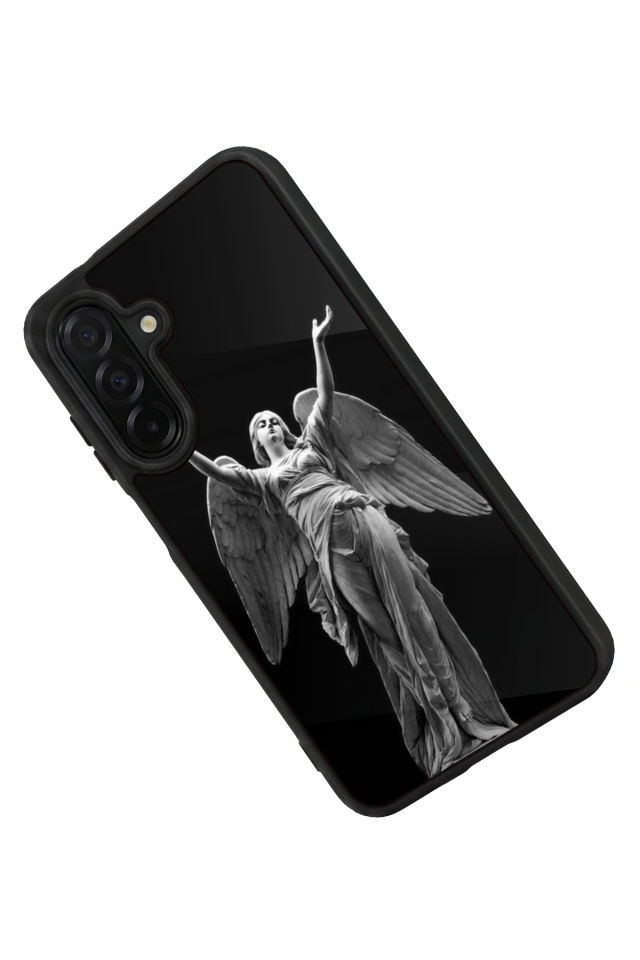 Samsung Galaxy A56 Uyumlu Melek Tasarımlı Glossy Premium Kılıf