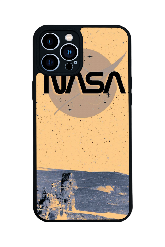 iPhone 13 Pro Max Uyumlu Nasa Tasarımlı Glossy Premium Kılıf