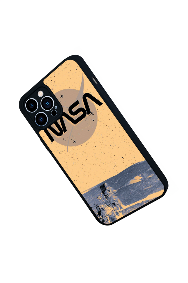 iPhone 13 Pro Max Uyumlu Nasa Tasarımlı Glossy Premium Kılıf