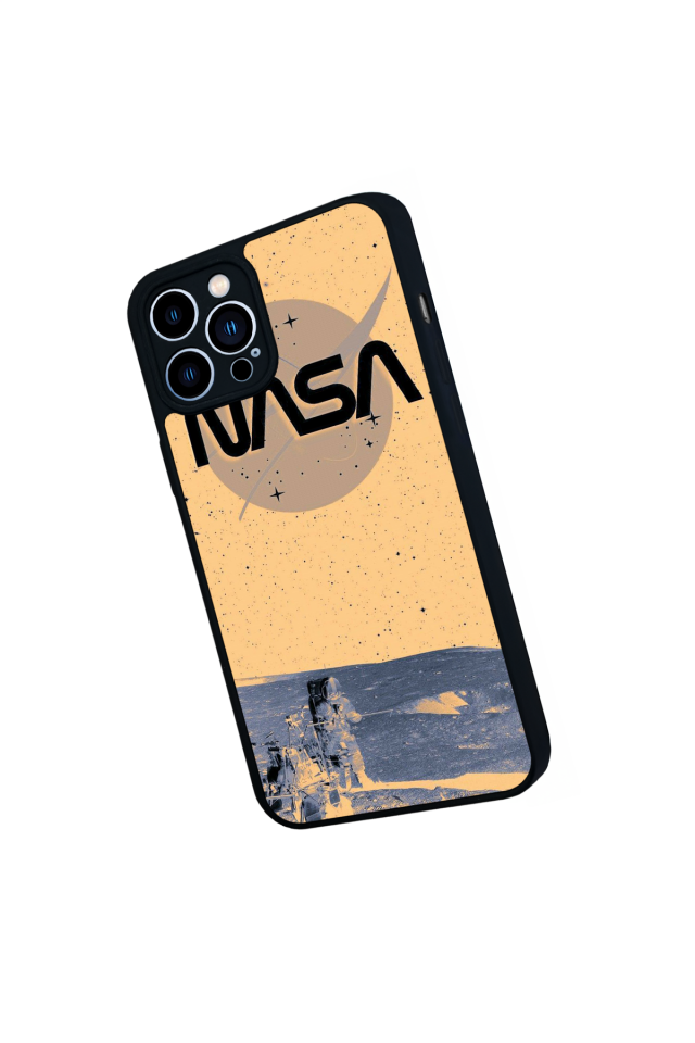 iPhone 13 Pro Max Uyumlu Nasa Tasarımlı Glossy Premium Kılıf