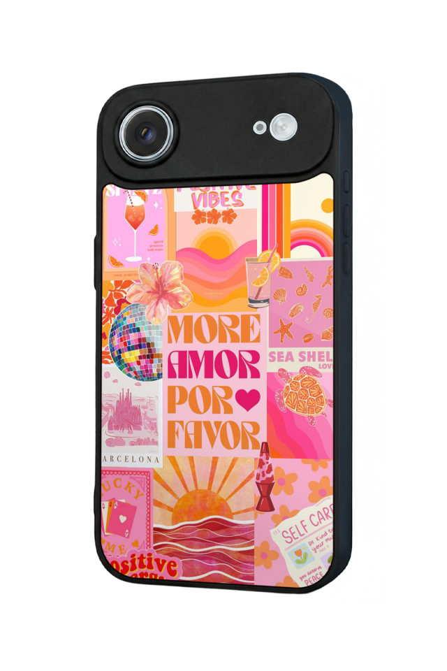iPhone 17 Air Uyumlu Poster Tasarımlı Glossy Premium Kılıf