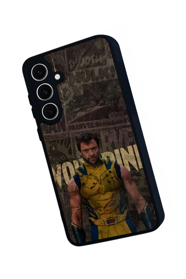 Samsung Galaxy A16 Uyumlu Wolverine Tasarımlı Glossy Premium Kılıf