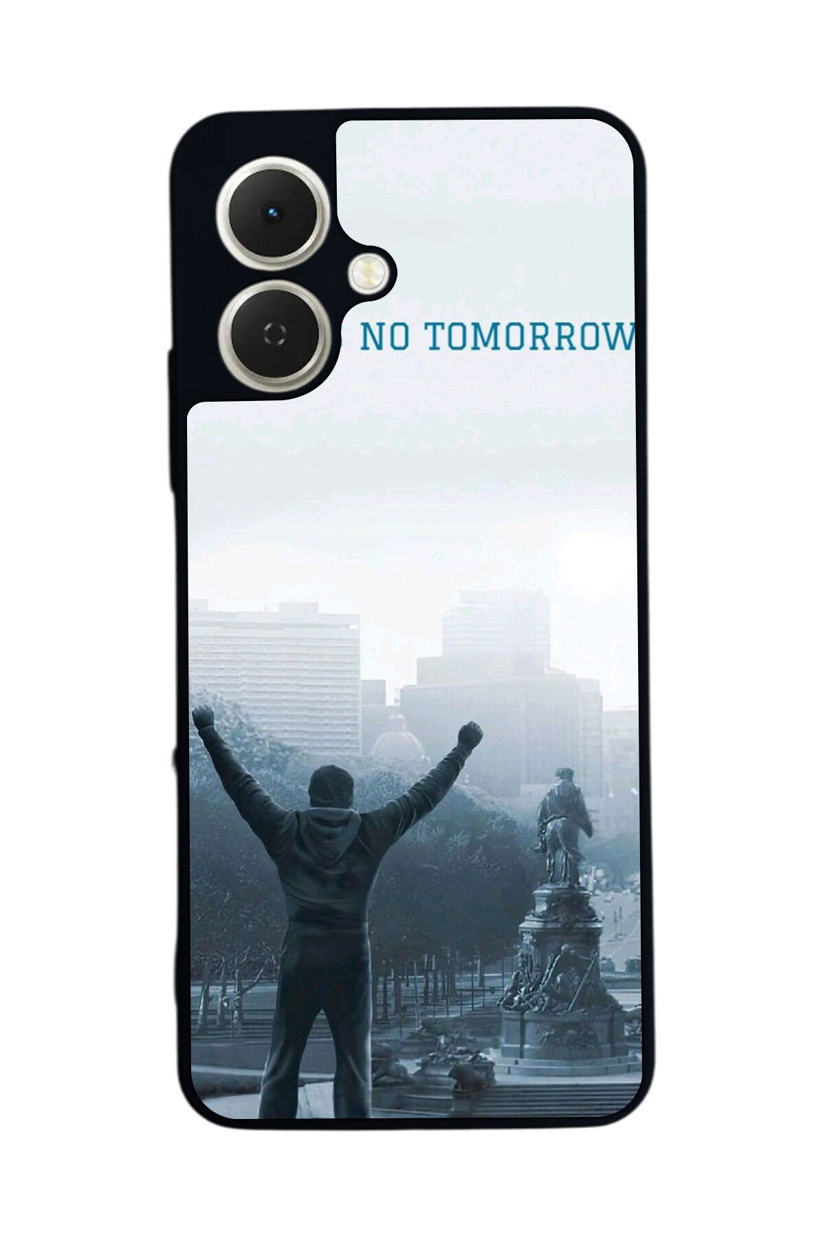 Tecno Spark GO 2 Uyumlu Rocky Tasarımlı Glossy Premium Kılıf