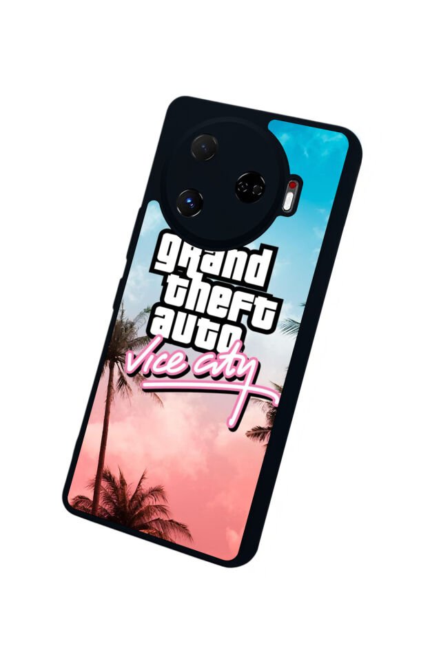 Tecno Camon 30 Pro Uyumlu GTA Tasarımlı Glossy Premium Kılıf
