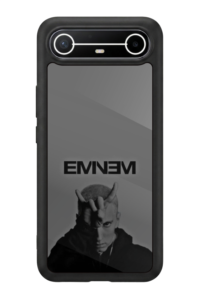 Tecno Spark Slim 5G Uyumlu Eminem Tasarımlı Glossy Premium Kılıf