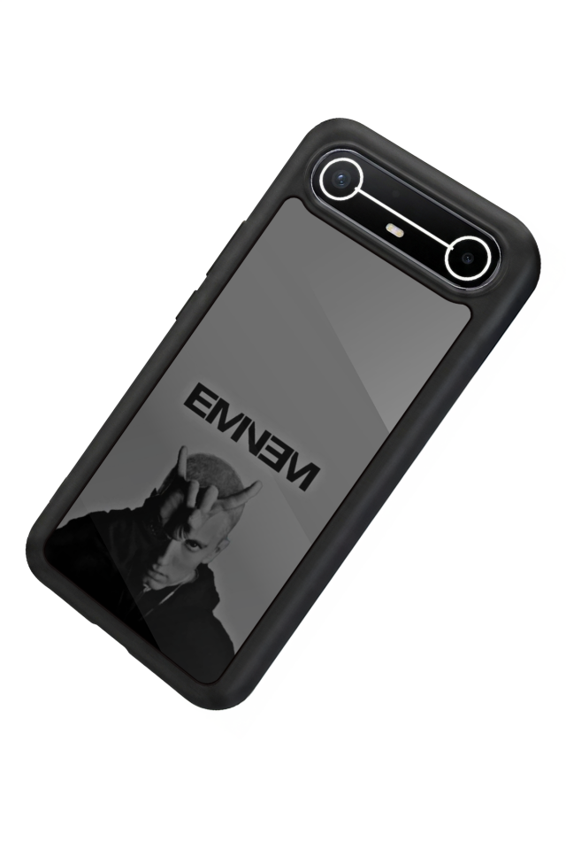 Tecno Spark Slim 5G Uyumlu Eminem Tasarımlı Glossy Premium Kılıf