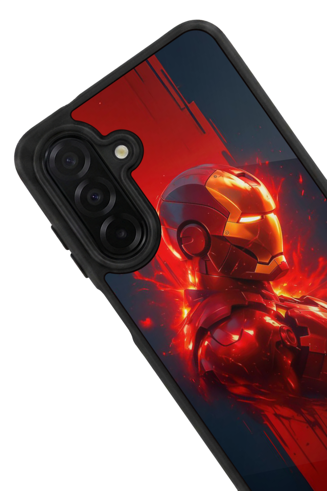 Samsung Galaxy A26 Uyumlu  Iron Man ( Demir Adam ) Tasarımlı Glossy Premium Kılıf
