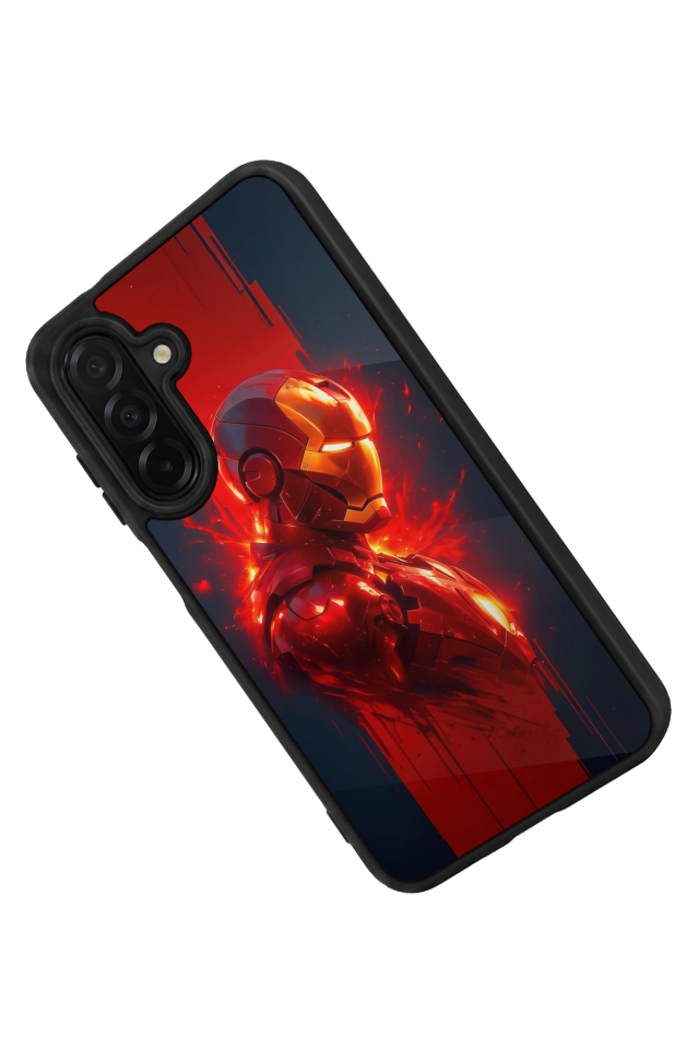 Samsung Galaxy A26 Uyumlu  Iron Man ( Demir Adam ) Tasarımlı Glossy Premium Kılıf