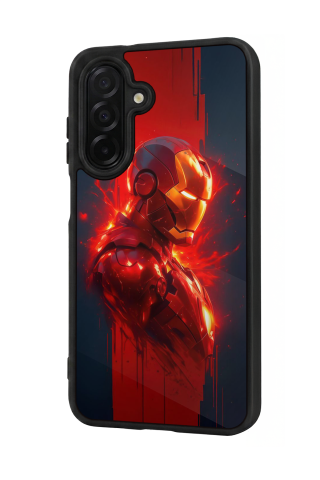 Samsung Galaxy A26 Uyumlu  Iron Man ( Demir Adam ) Tasarımlı Glossy Premium Kılıf