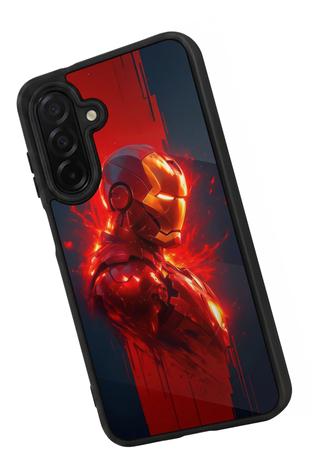 Samsung Galaxy A26 Uyumlu  Iron Man ( Demir Adam ) Tasarımlı Glossy Premium Kılıf