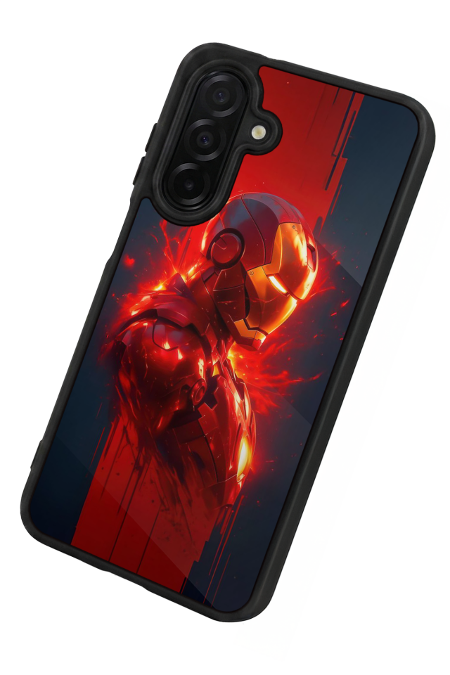 Samsung Galaxy A26 Uyumlu  Iron Man ( Demir Adam ) Tasarımlı Glossy Premium Kılıf