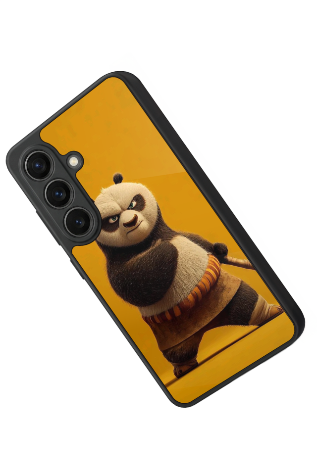 Samsung Galaxy S26 Uyumlu Kung Fu Panda Tasarımlı Glossy Premium Kılıf