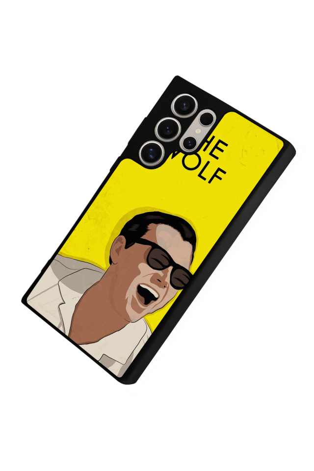 Samsung Galaxy S24 Ultra Uyumlu TheWolf Tasarımlı Glossy Premium Kılıf