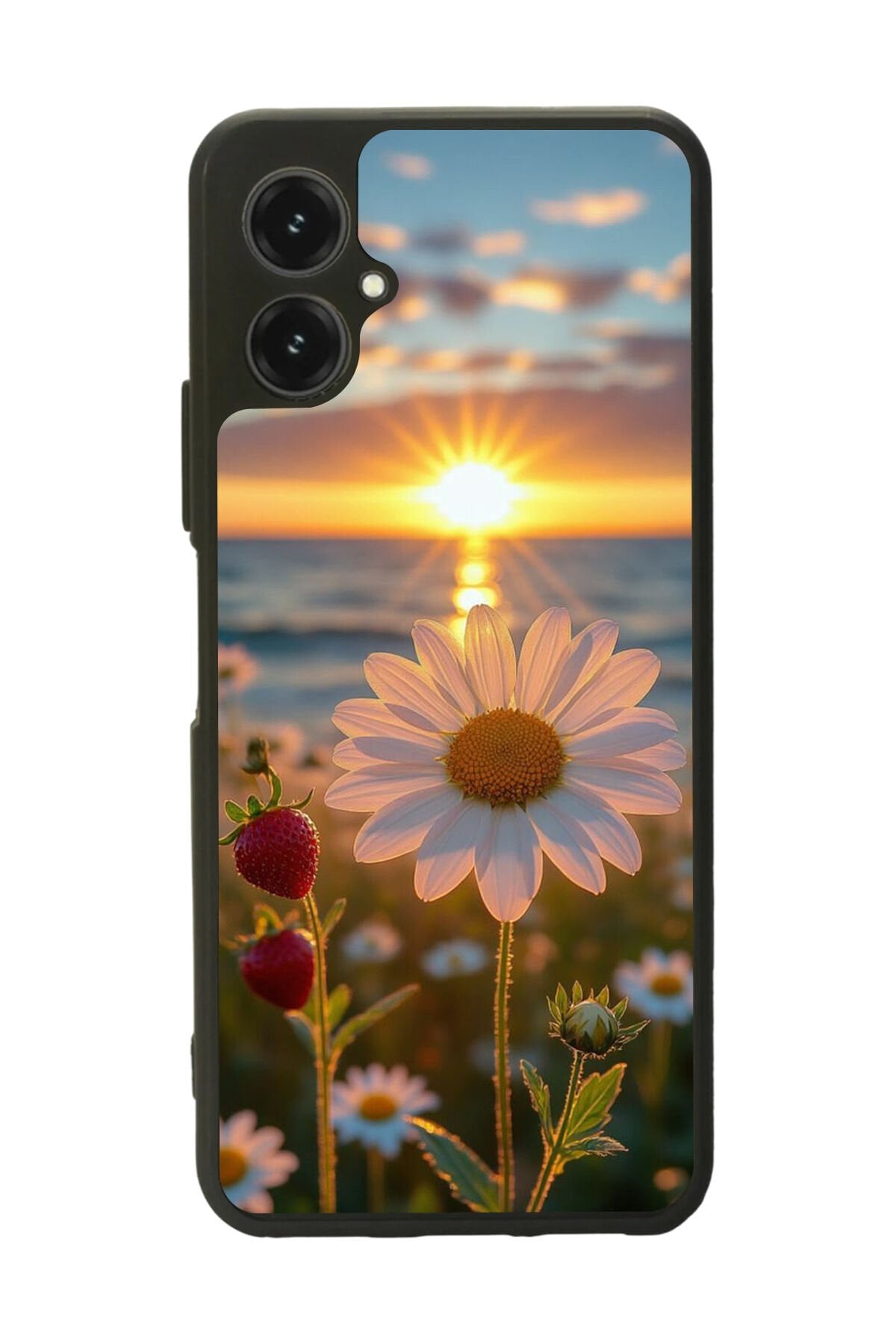 Omix X5 Uyumlu Cicek Tasarımlı Glossy Premium Kılıf